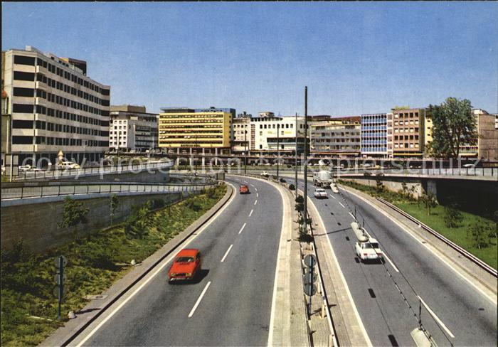 SAARBRueCKEN Saarland Stadtautobahn