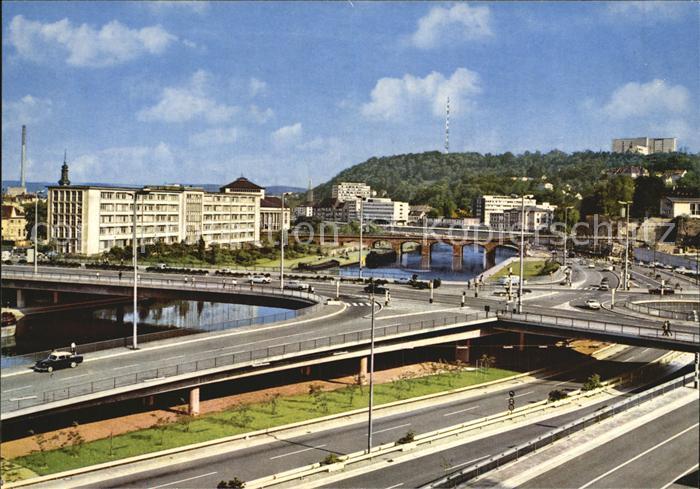 SAARBRueCKEN Saarland Stadtautobahn
