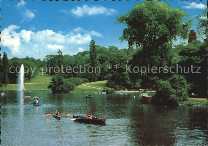 BOCHUM  CITY Stadtpark Gondelteich