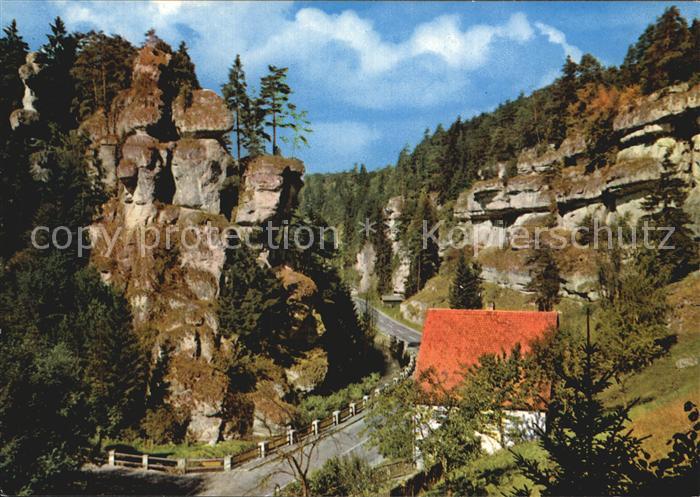 Schuettersmuehle Felsenpartie