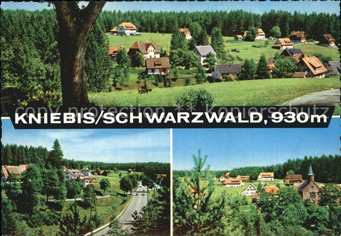 Kniebis Freudenstadt Hoehenluftkurort Wintersportplatz Schwarzwaldhochstrasse