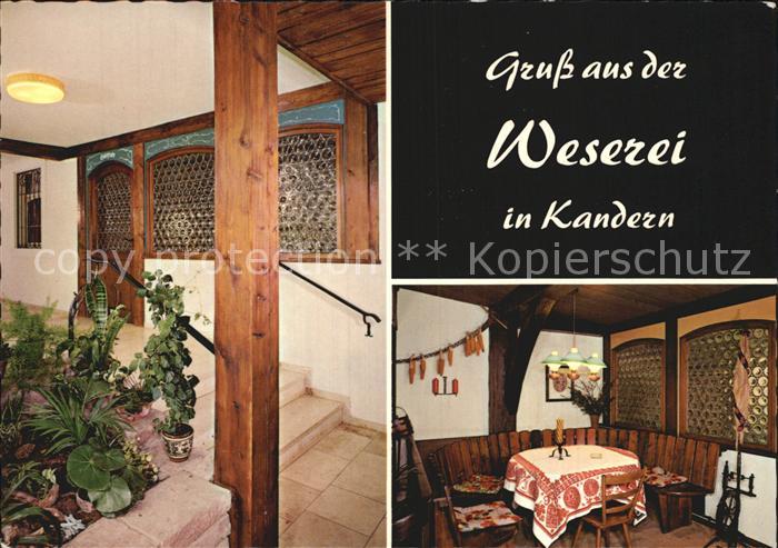 Kandern Historisches Gasthaus zur Weserei Gastraum Eingang
