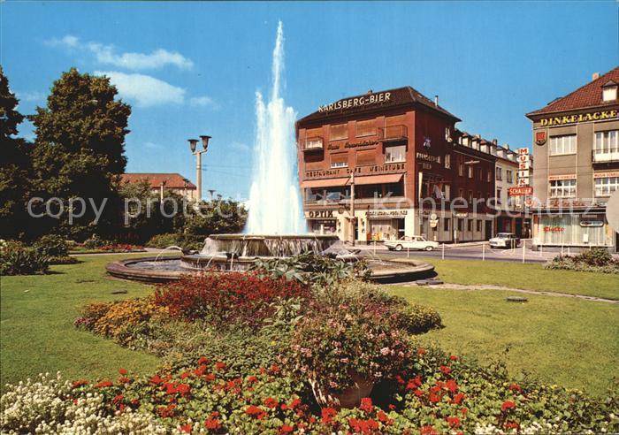 Kaiserslautern Springbrunnen Fackelrondell
