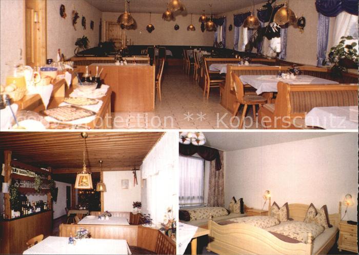 Grafenau Niederbayern Pension Stoecklholz Fruehstuecksraum Fremdenzimmer