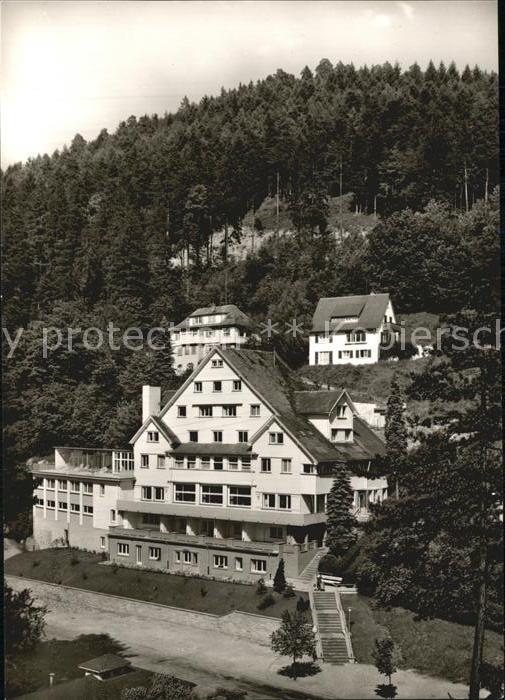 Bad Liebenzell Schaefferhaus Kurort im Schwarzwald