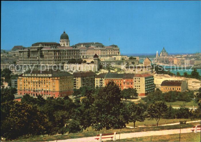 Budapest Budai latkep Ansicht von Buda Schlossberg