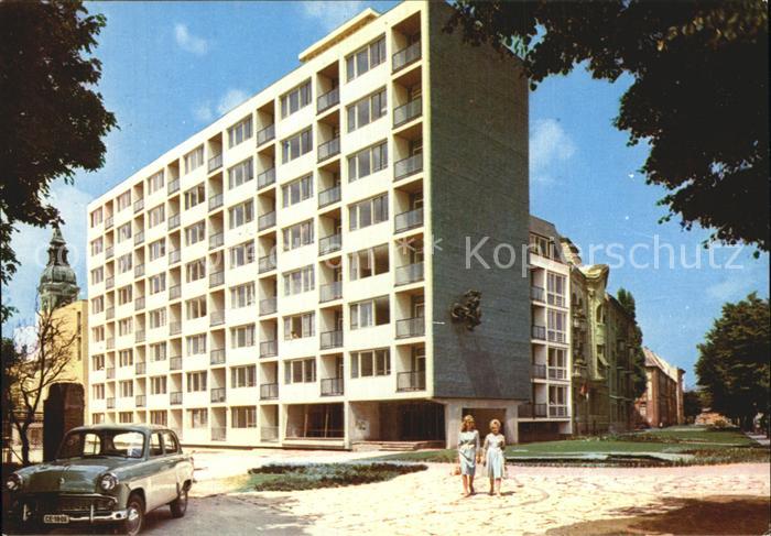 Szeged Koranyi rakpart Koranyi Kai Hochhaus Wohnblock