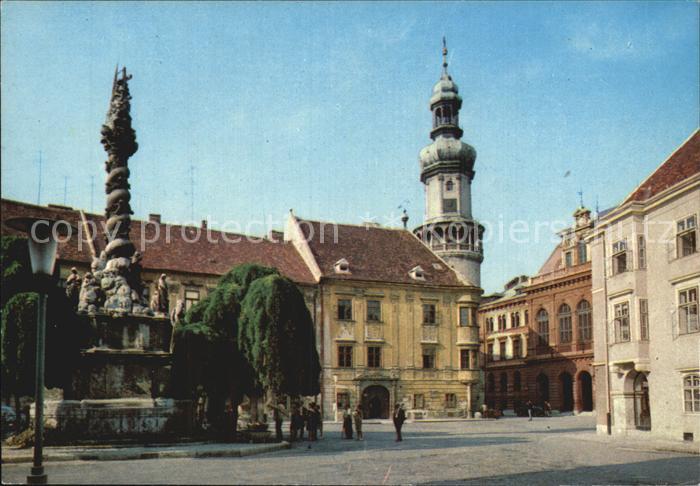 Sopron Oedenburg Beloiannisz ter Beloiannis Platz Monument