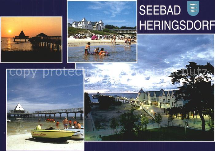 Heringsdorf Ostseebad Usedom Neue Seebruecke erbaut 1995