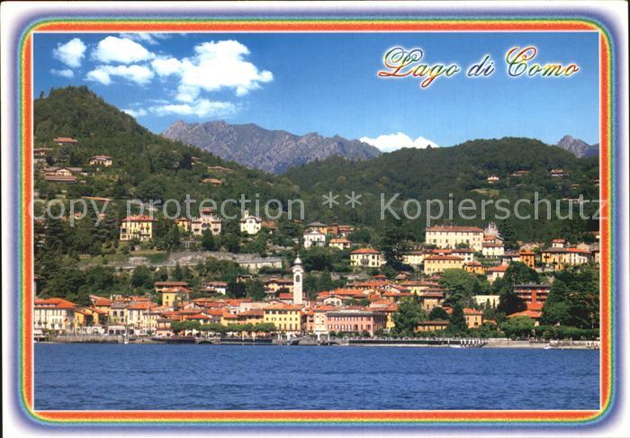 Menaggio Lago di Como Ansicht vom Comersee aus