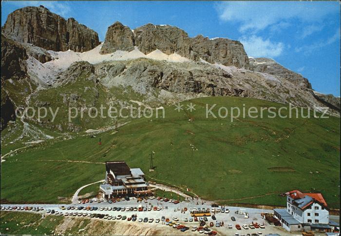 Passo Pordoi Funivia Sass Pordoi Dolomiti Pordoijoch Gebirgspass Dolomiten
