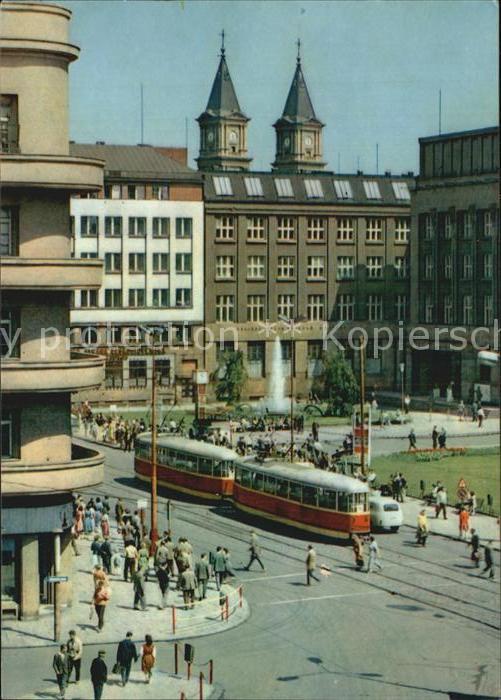 Ostrava Namesti Vitezneho unora Platz des Siegreichen Februar