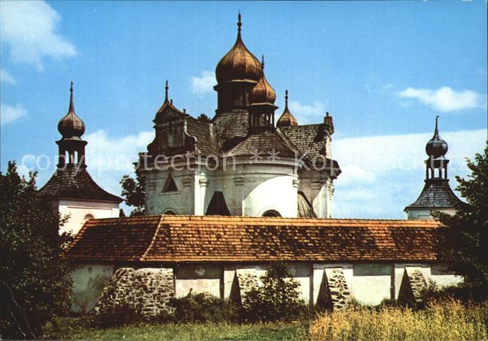 Trhove Sviny Poutni kostel N. Trojice Dreifaltigkeitskirche 18. Jhdt.