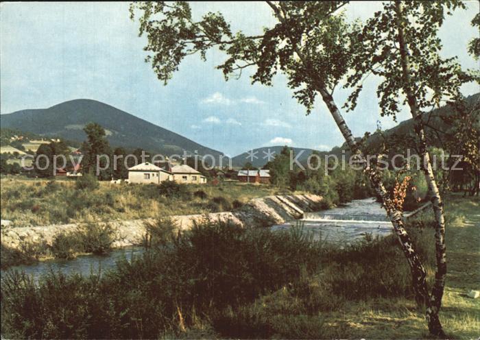 Moravka Partie am Fluss