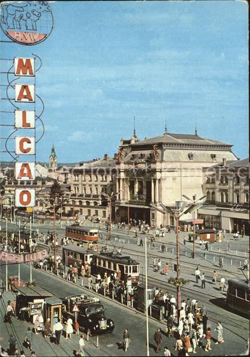 Brno Bruenn Namesti Cs. armady Platz der tschechoslowakischen Armee Strassenbahn