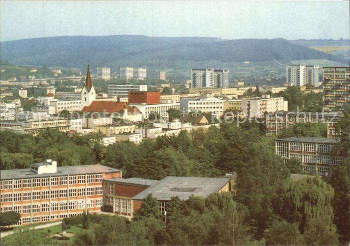 Gottwaldov Tschechien Celkovy pohled pres skolni ctvrt Blick ueber die Stadt