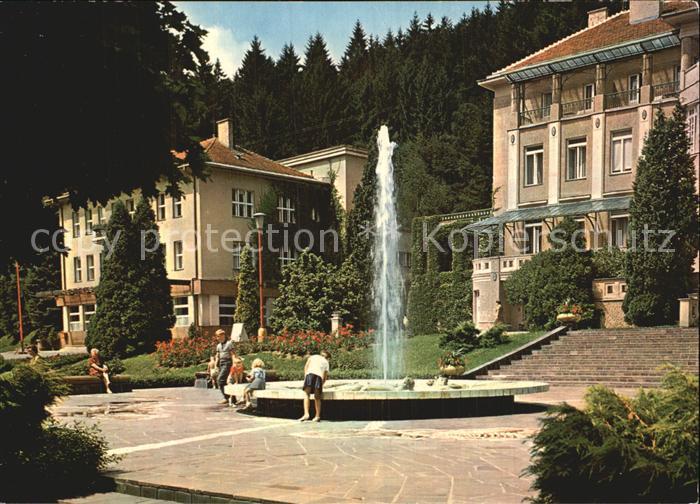 Luhacovice Bruselska fontana Bruesseler Fontaene