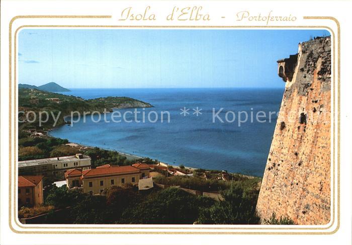Portoferraio Toscana Panorama Meerblick