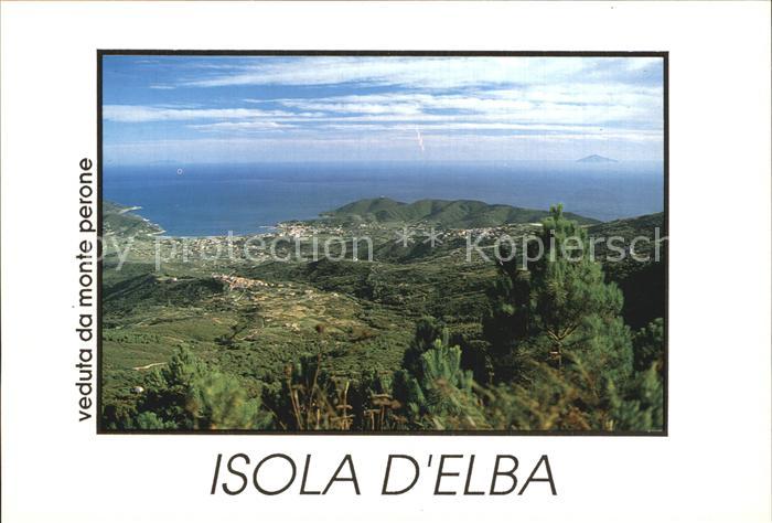 Isola d Elba Veduta da monte perone