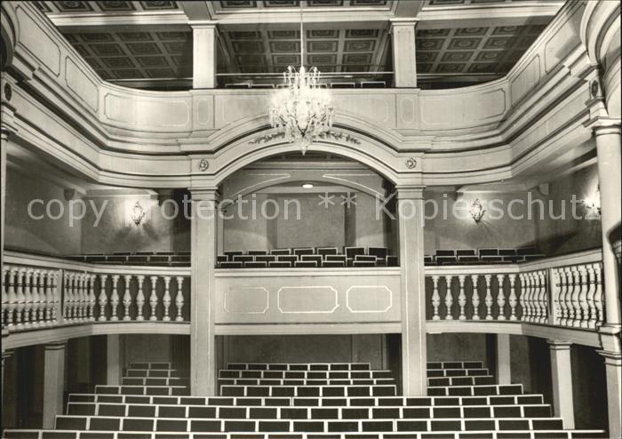 Gotha Thueringen Ekhofftheater Zuschauerraum