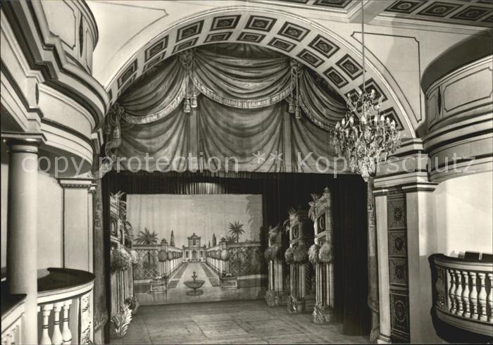 Gotha Thueringen Ekhofftheater Buehne