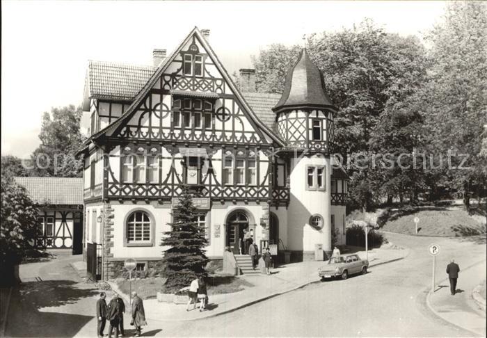 Bad Liebenstein Postamt Fachwerkhaus