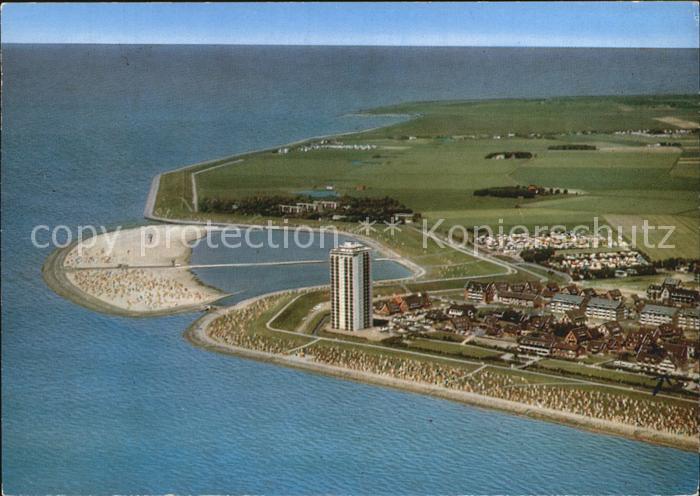 Buesum Nordseebad Fliegeraufnahme