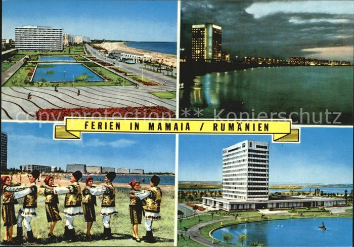 Mamaia Hotels Strand am Schwarzen Meer Volkstanz Trachten
