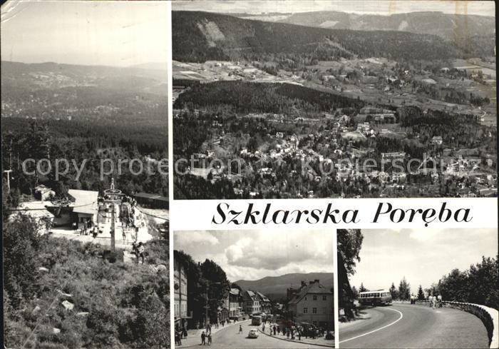 Szklarska Poreba Widok ogolny Ulica Jednosci Narodu Zakret Smierei