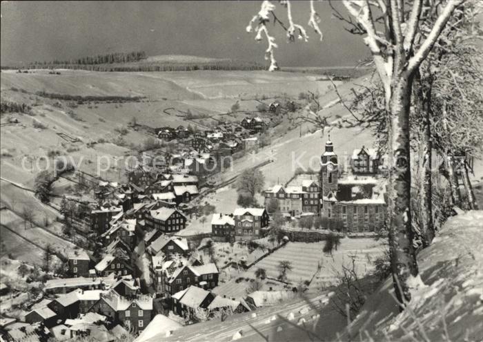 Lauscha Winterpanorama