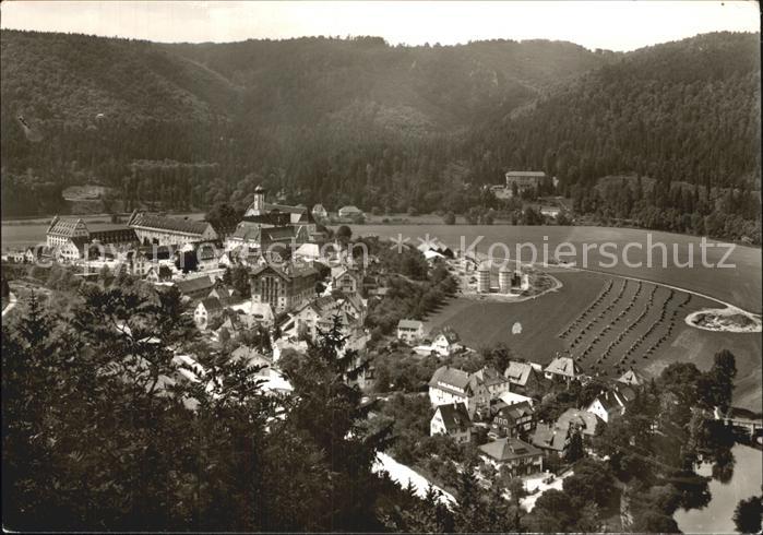Beuron Donautal Panorama Benediktinerabtei Schwaebische Alb