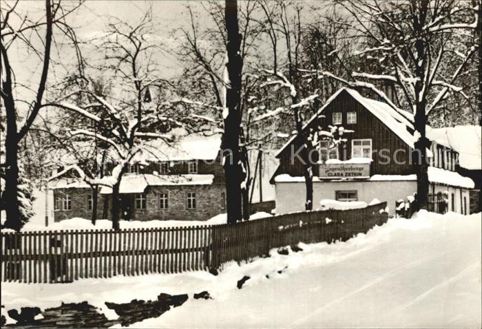 Affalter Jugendherberge Clara Zetkin im Winter