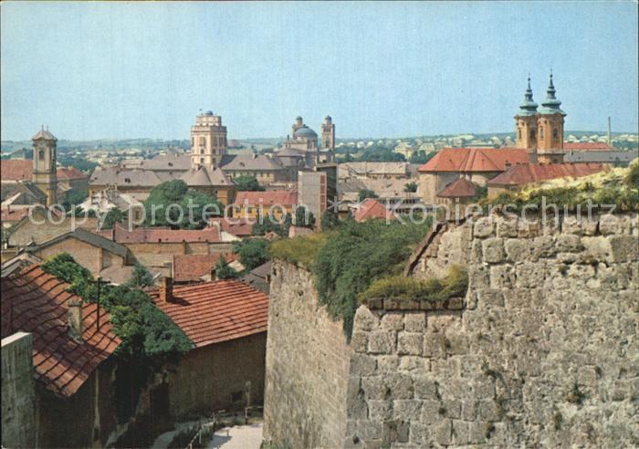 Eger Ungarn Latkep Panorama Blick ueber die Stadt