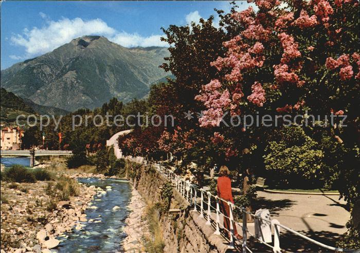 Meran Merano Kurstadt mit Kurpromenade