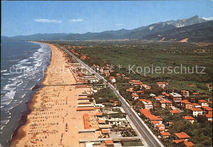 Marina di Pietrasanta Panorama dall areo