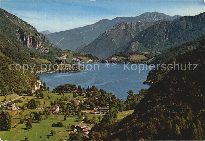 Lago di Ledro Panorama Ledrosee Alpen