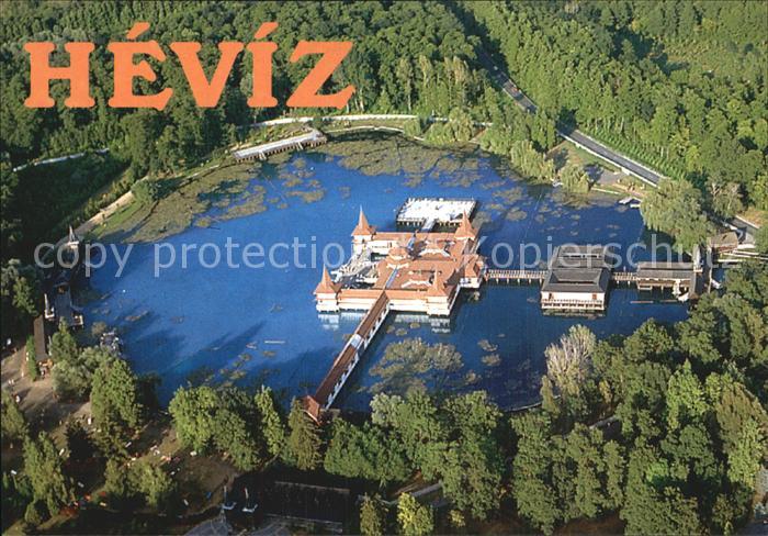 Heviz Thermalsee Fliegeraufnahme