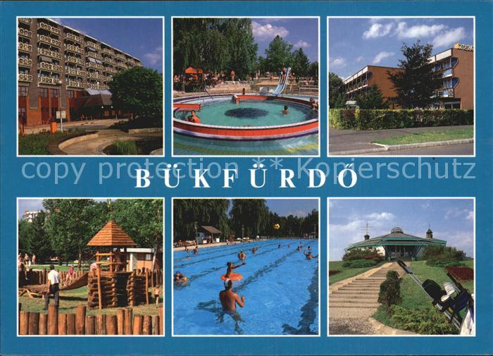 Buekfuerdoe Bad Buek Hotel Kinderspielplatz Schwimmbad Freibad Pavillon Golfplat