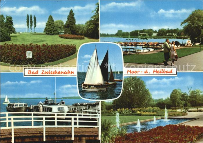 Bad Zwischenahn Parkanlagen Moor und Heilbad Bootsanleger Zwischenahner Meer Seg