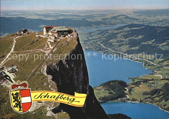 St Wolfgang Wolfgangsee Schafberg Spitze Berghotel Restaurant Mondsee Fernsicht