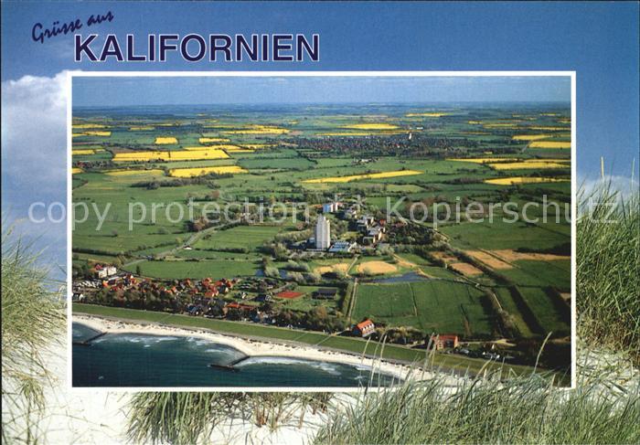 Kalifornien Ostseebad Duenen Fliegeraufnahme