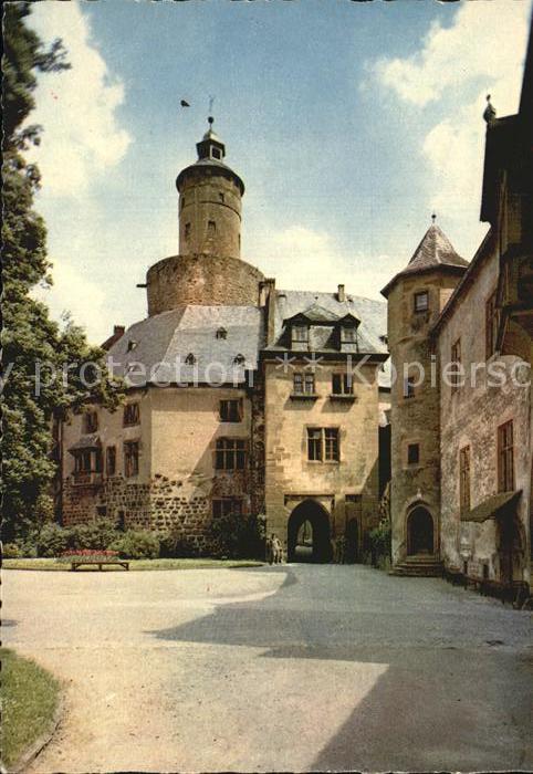 Buedingen Hessen aeusserer Schlosshof