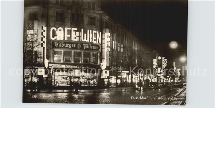 DuessELDORF  CITY Graf Adolf Strasse Repro