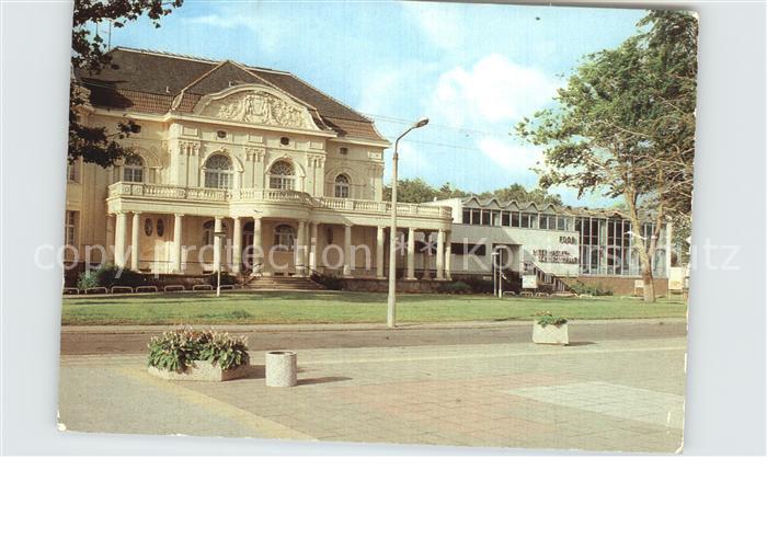 Kuehlungsborn Ostseebad FDGB Meerwasserschwimmbad