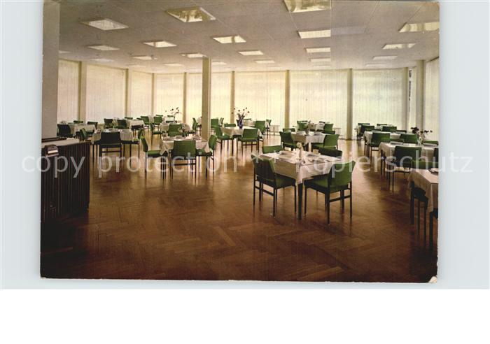 Bad Muender Schule der IG Chemie Papier Keramik Speisesaal