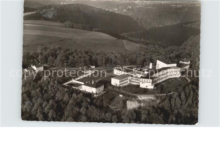 Ennepetal Sanatorium Koenigsfeld LVA Westfalen Fliegeraufnahme
