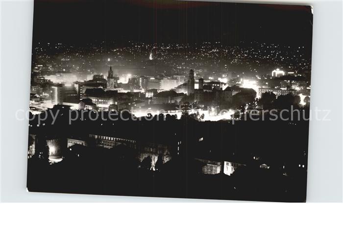 STUTTGART  CITY Panorama bei Nacht