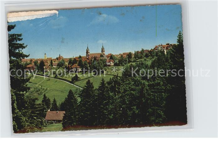 FREUDENSTADT BW Panorama heilklimatischer Luftkurort im Schwarzwald