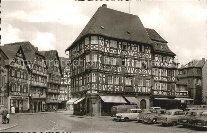Mosbach Baden Palmsches Haus Fachwerkhaeuser