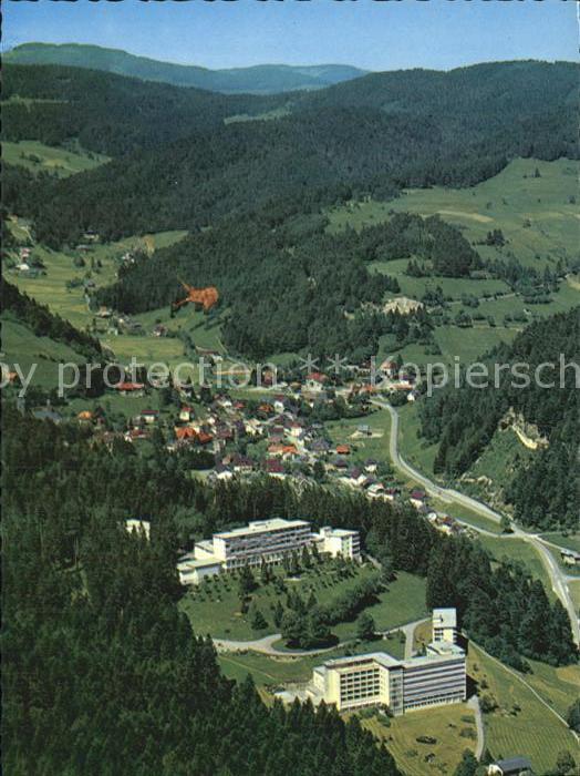Todtmoos Schwarzwald BW Fliegeraufnahme
